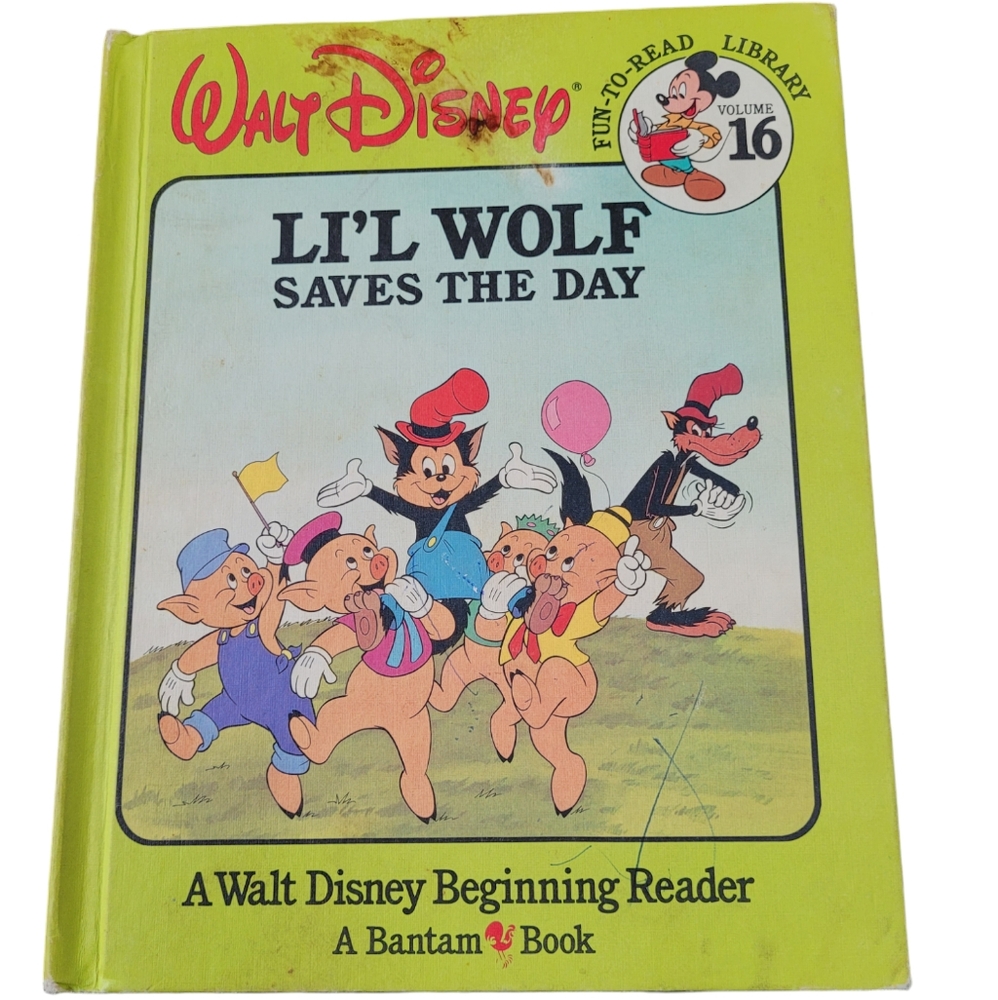 Li'l Wolf Saves the Day- Walt Disney Beginning Reader- Volume 16